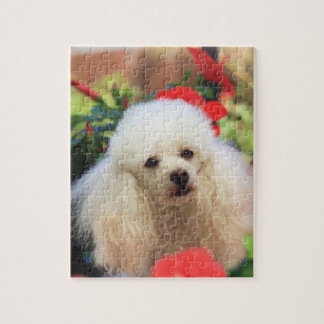 Puzzle Poodle Dog Jigsaw (Vertical)