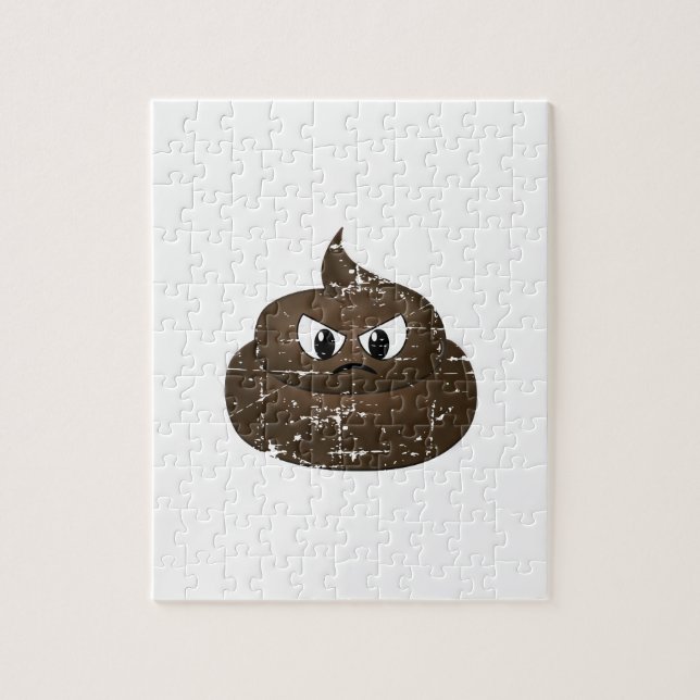 Puzzle Poop de dessin en colère (Vertical)