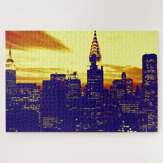 Puzzle Pop Art New York (Horizontal)