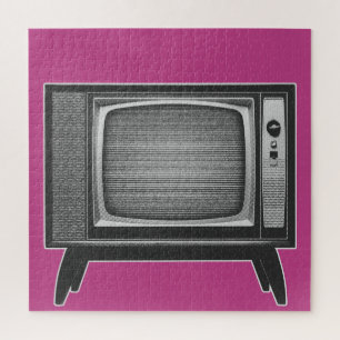 Puzzle Pop Art Retro Television Set