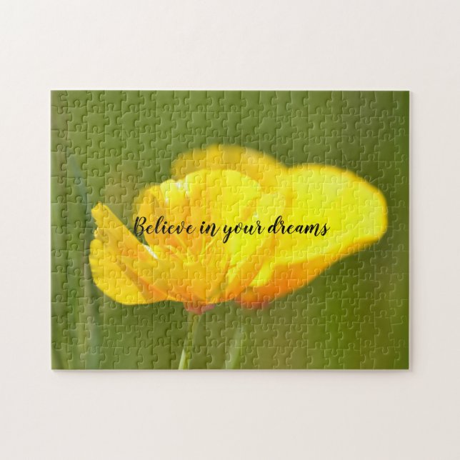 Puzzle Poppies orange (Horizontal)