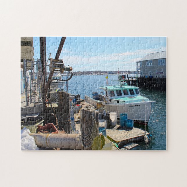 Puzzle Port du Maine Portland. (Horizontal)