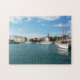 Puzzle Port partagé de ville - Dalmatie, Croatie