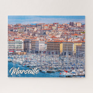 Puzzle Port Ville De Marseille, France