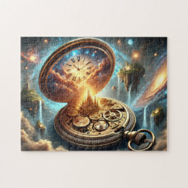 Puzzle Portail Temporel Montre de Gousse Vintage Fantaisi