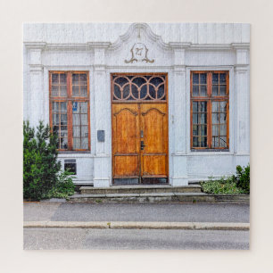 Puzzle Porte Art Nouveau norvégienne