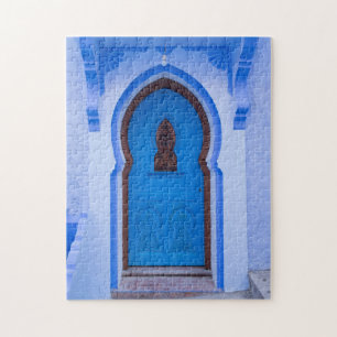 Puzzle Porte bleue marocaine