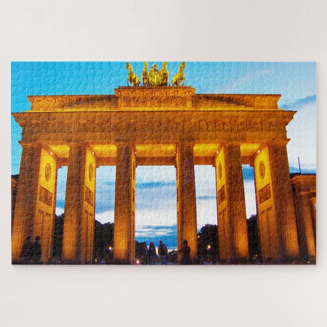Puzzle Porte de Brandebourg Allemagne. (Horizontal)