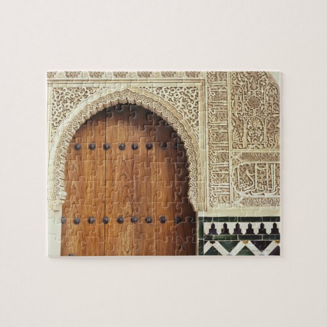 Puzzle Porte du palais de l'Alhambra à Grenade, Espagne 2 (Horizontal)
