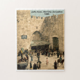 Puzzle : Porte Jaffa, Vieille Ville Jérusalem, Ter