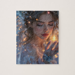 Puzzle Porte-lumière céleste - Angel tenant l'étoile de
