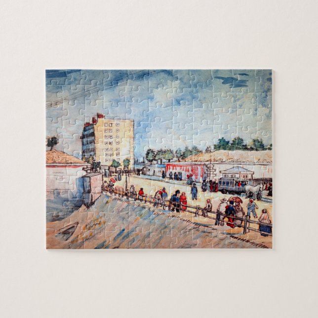Puzzle Porte sur les Ramparts de Paris par Vincent van Go (Horizontal)