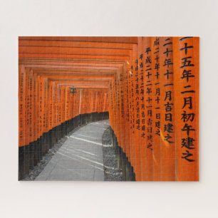 Puzzle Portes Torii du Sanctuaire Fushimi Inari près de 