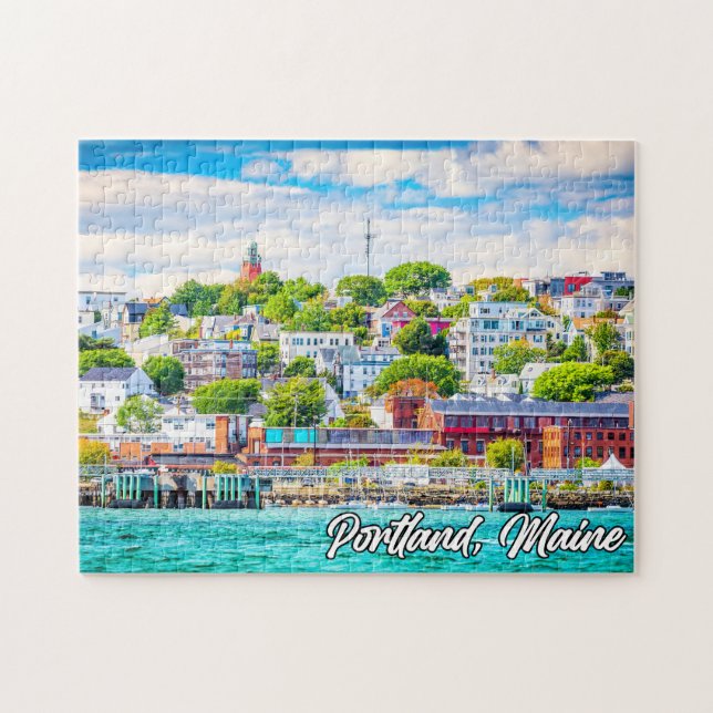 Puzzle Portland, Maine, États-Unis (Horizontal)