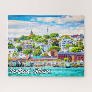 Puzzle Portland, Maine, États-Unis