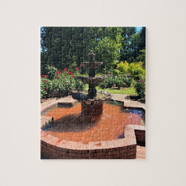 Puzzle Portland Rose Garden (Vertical)