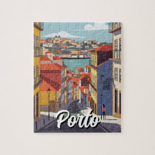 Puzzle Porto Portugal Voyage Abstrait