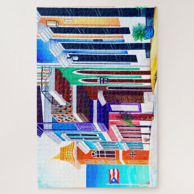 Puzzle Porto Rico (Vertical)