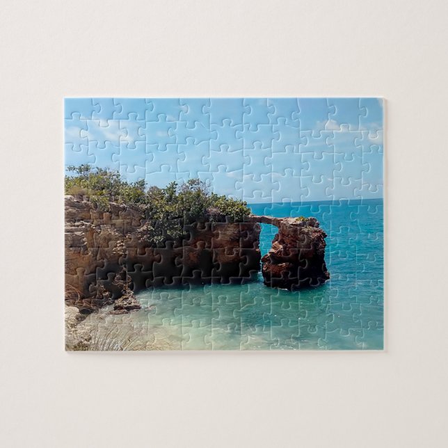 Puzzle Porto Rico, Cabo Rojo, Puente de Piedra (Horizontal)