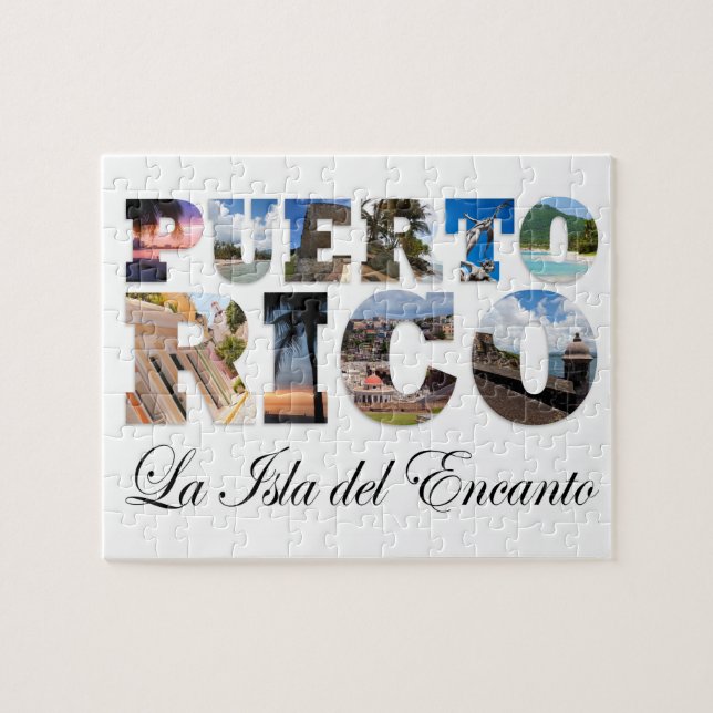 Puzzle Porto Rico La Isla Del Encanto (Horizontal)