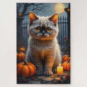 Puzzle Portrait artistique gothique Halloween de Scottish