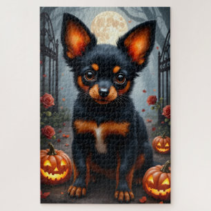 Puzzle Portrait d'art de Papillon gothique de jardin pour