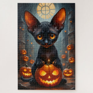 Puzzle Portrait d'art gothique d'Halloween d'Oriental Sho
