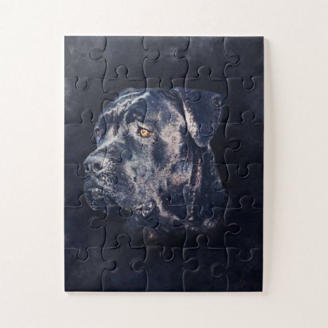 Puzzle Portrait de Cane Corso (Vertical)