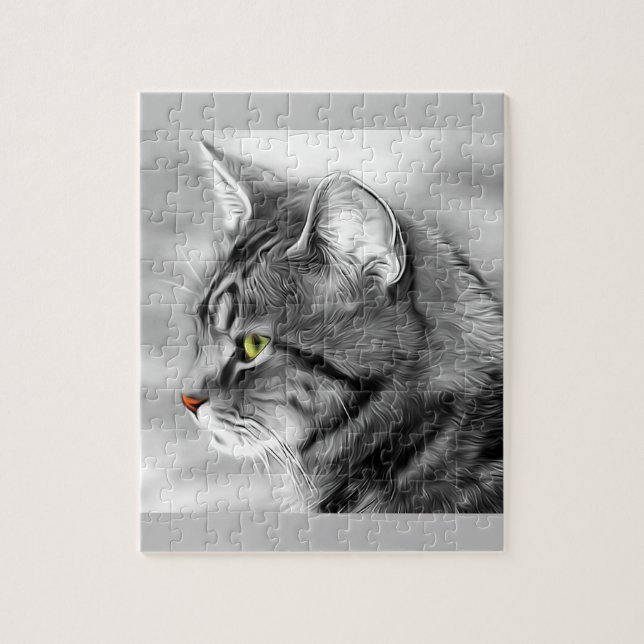 Puzzle Portrait de chat (Vertical)
