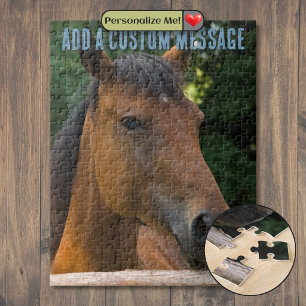 Puzzle Portrait de cheval