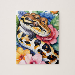 Puzzle Portrait de Famille de Famille de Serpent Boa Cons