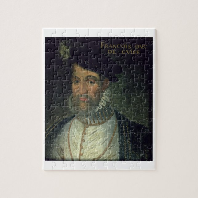 Puzzle Portrait de Francois, 2ème duc Guise (1519-63) Fre (Vertical)
