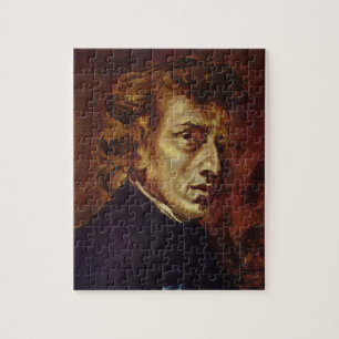 Puzzle Portrait de Frederic Chopin par Eugene Delacroix