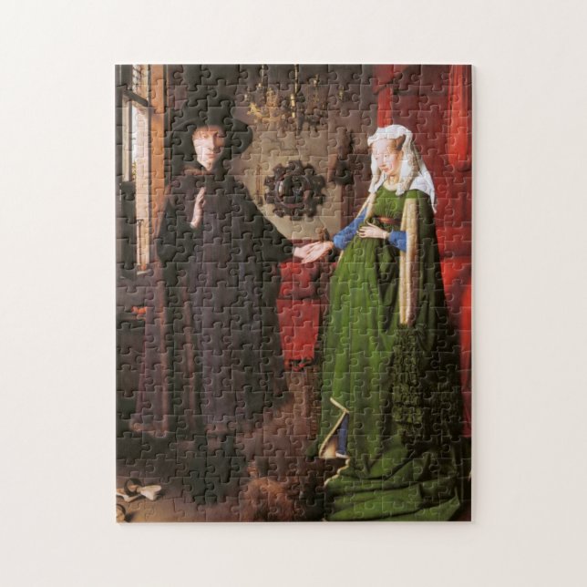 Puzzle Portrait de Giovanni Arnolfini et son épouse (Vertical)
