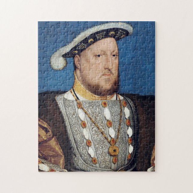 Puzzle Portrait de Henri VIII d'Angleterre, Holbein (Vertical)