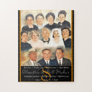 Puzzle Portrait de la famille Stoker