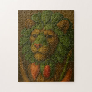 Puzzle Portrait de Lion Renaissance