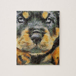 Puzzle Portrait de marionnettes rotative artistique