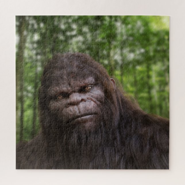PUZZLE PORTRAIT DE SASQUATCH BIGFOOT (Vertical)