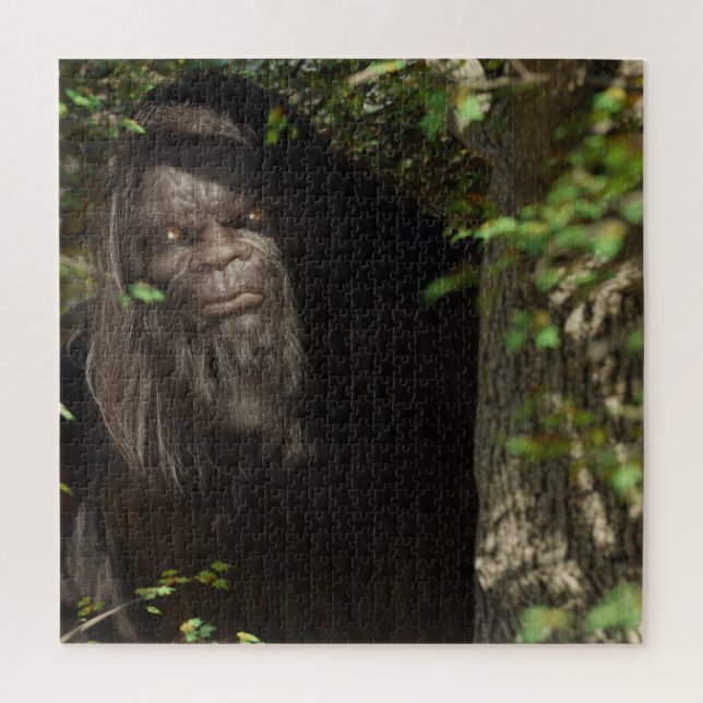PUZZLE PORTRAIT DE SASQUATCH BIGFOOT (Vertical)
