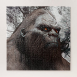 PUZZLE PORTRAIT DE SASQUATCH BIGFOOT