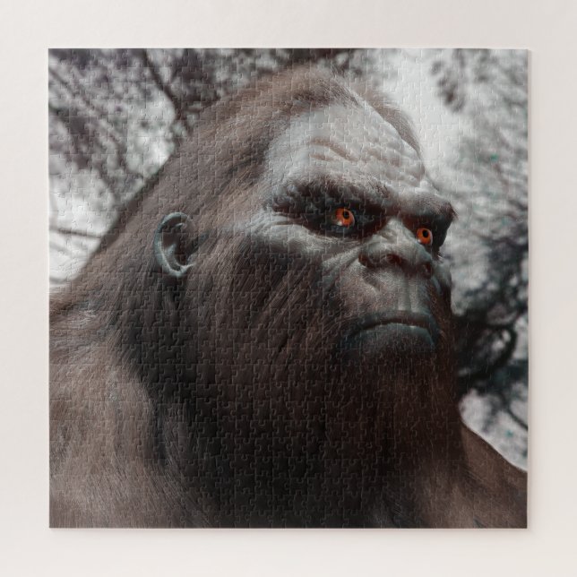 PUZZLE PORTRAIT DE SASQUATCH BIGFOOT (Vertical)