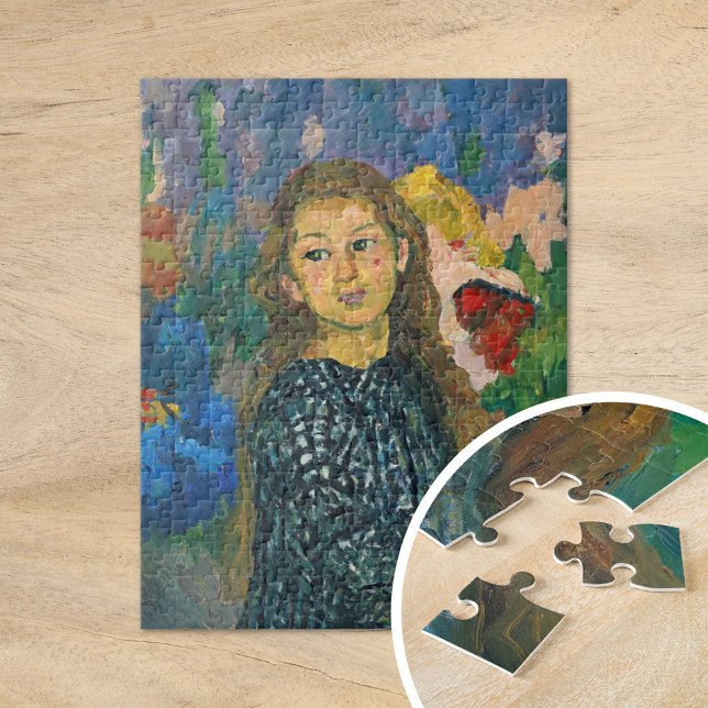 Puzzle Portrait d'Ottilia | Giovanni Giacometti (Créateur téléchargé)