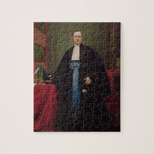 Puzzle Portrait d'un avocat dans sa bibliothèque, 1852 (Vertical)