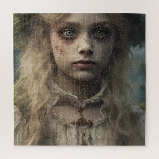 Puzzle Portrait d'un enfant victorien déplaisant mort-viv (Vertical)
