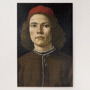 Puzzle Portrait d'un jeune homme (par Sandro Botticelli)