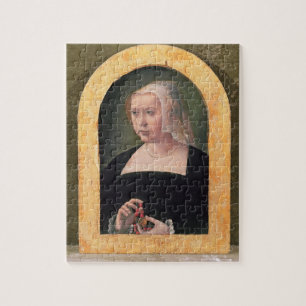 Puzzle Portrait d'une dame (panneau)