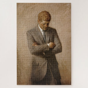 Puzzle Portrait officiel de John F Kennedy