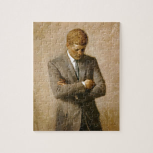 Puzzle Portrait officiel de John F. Kennedy par Aaron