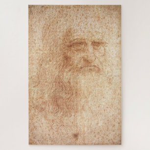 Puzzle Portrait présumé de Léonard de Vinci par lui-même